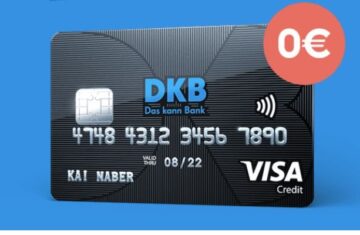 Digitale DKB Visa-Kreditkarte – keine Jahresgebühr