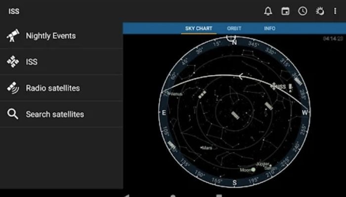 Aplicativo para ver imagem de satelite